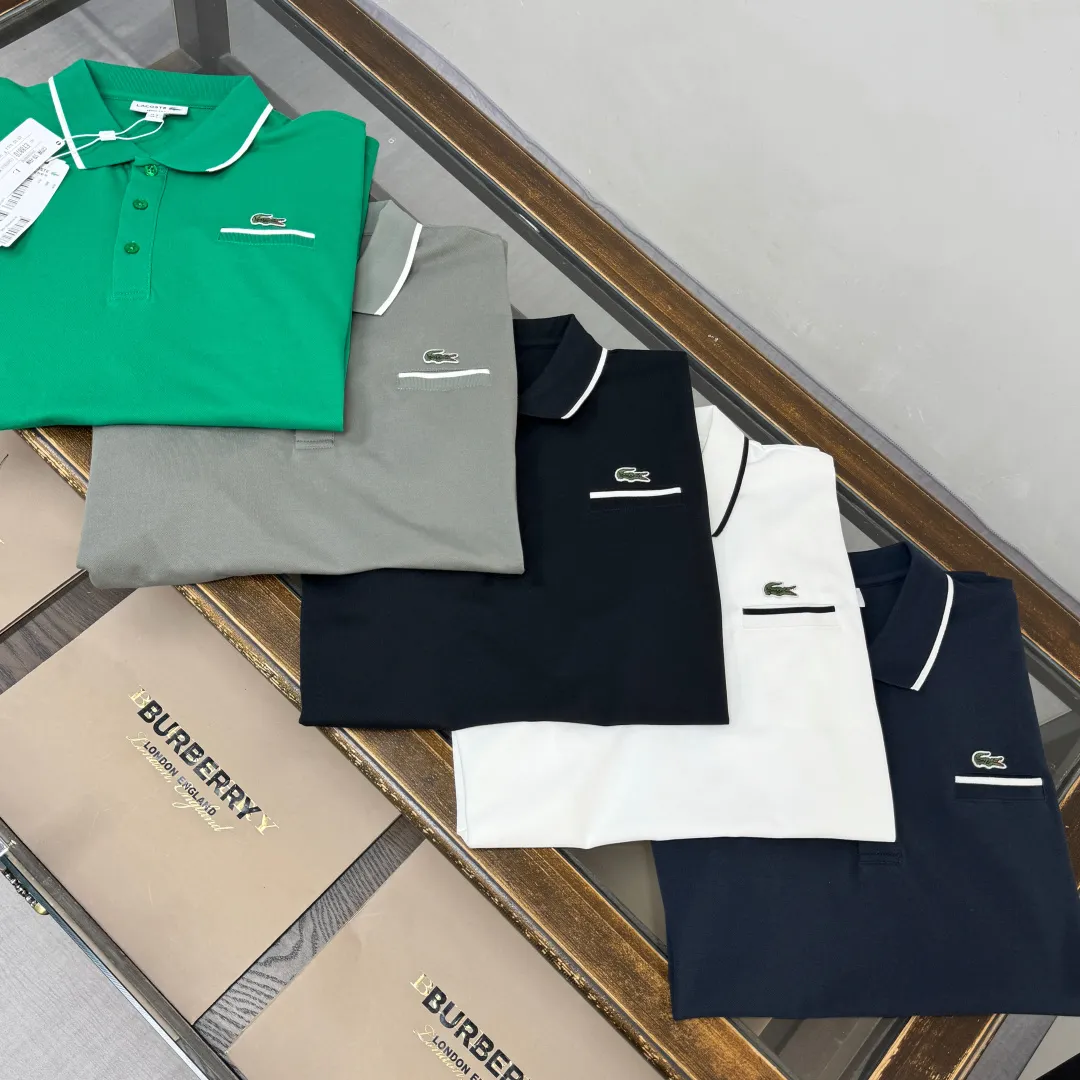 C🌟LACOSTE 2026 New Arrival polo ～ ✅ Same Style～ ， ！ ， ！ ！ ， ， ， ， 👍 Size：M L XL XXL 3XL（ ！）